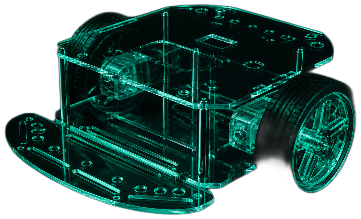 Acrylic Robot Chassis M
